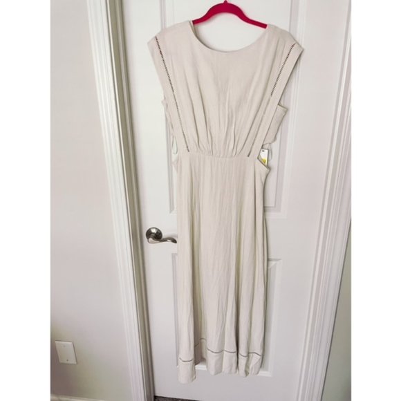 Every -‎ Beige Midi Dress - Picture 1 of 6